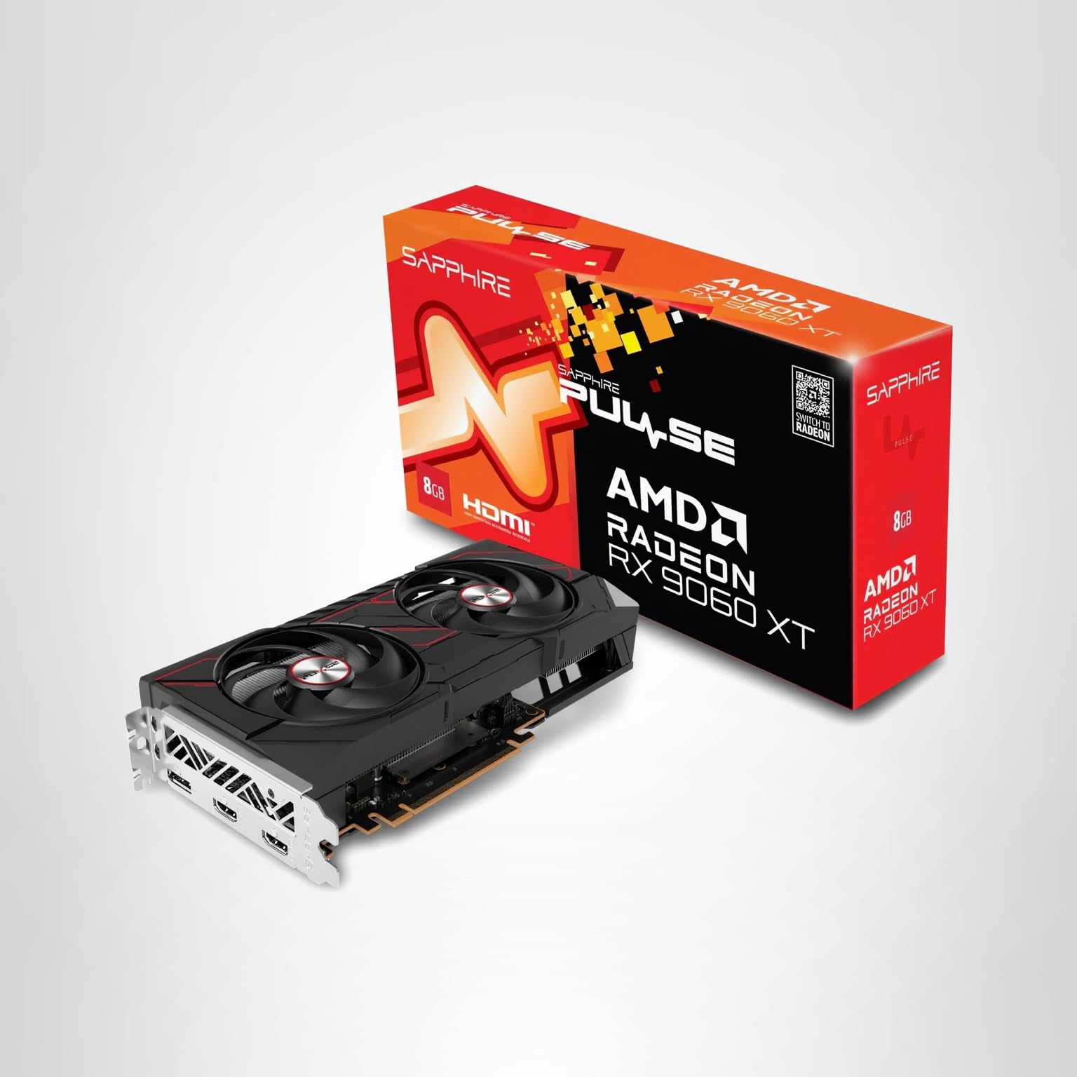 Sapphire 11350-04-20G Pulse AMD Radeon™ RX 9060 XT Gaming OC Graphics Card with 8GB GDDR6, AMD RDNA 4 - Image 8